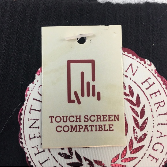 SO Black gloves touch screen compatible NWT - Picture 4 of 9